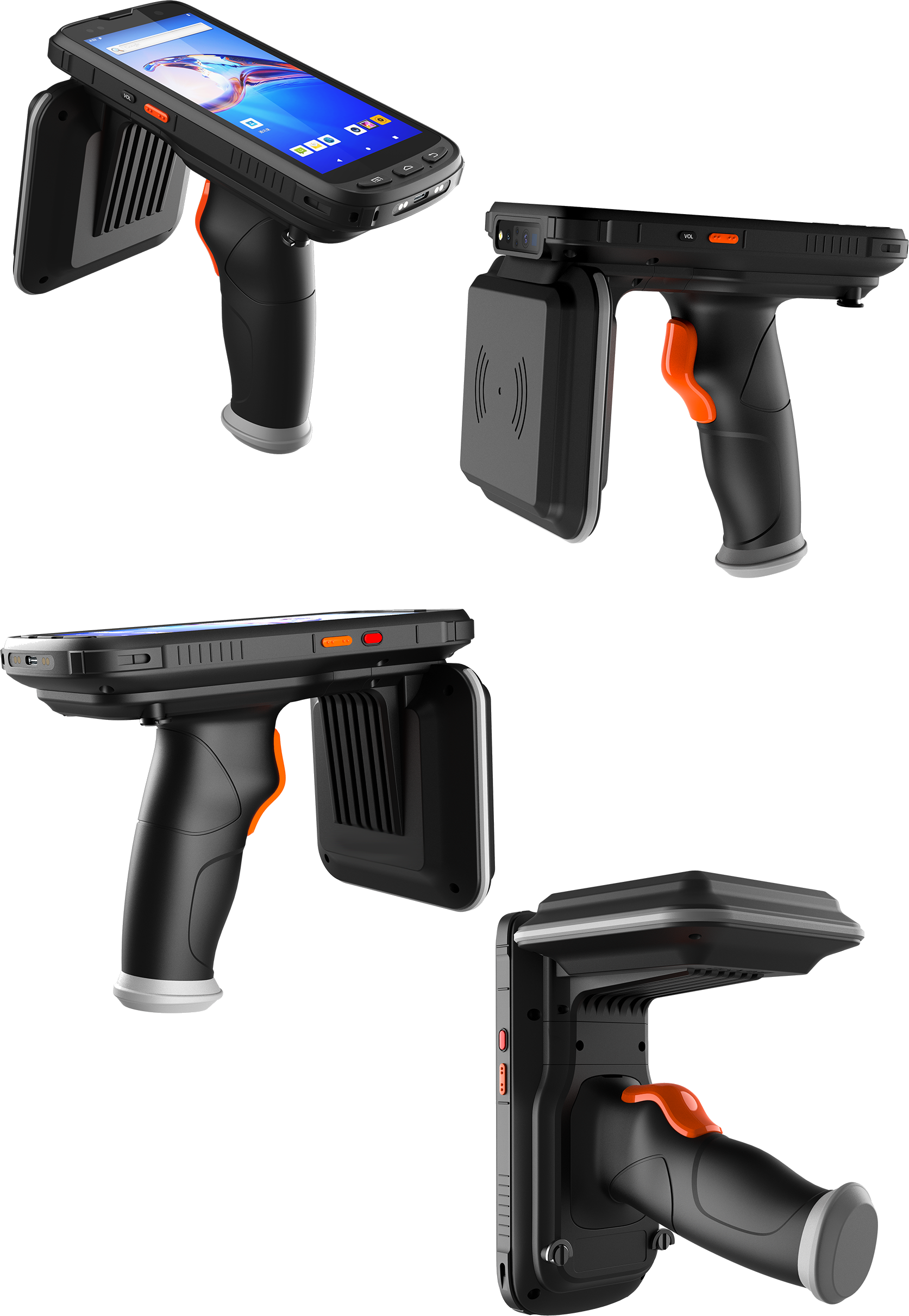 RFID Handheld Reader – side view