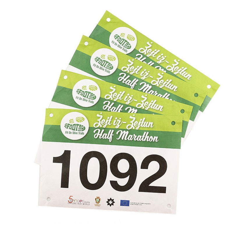 Race Tag Tyvek – main view